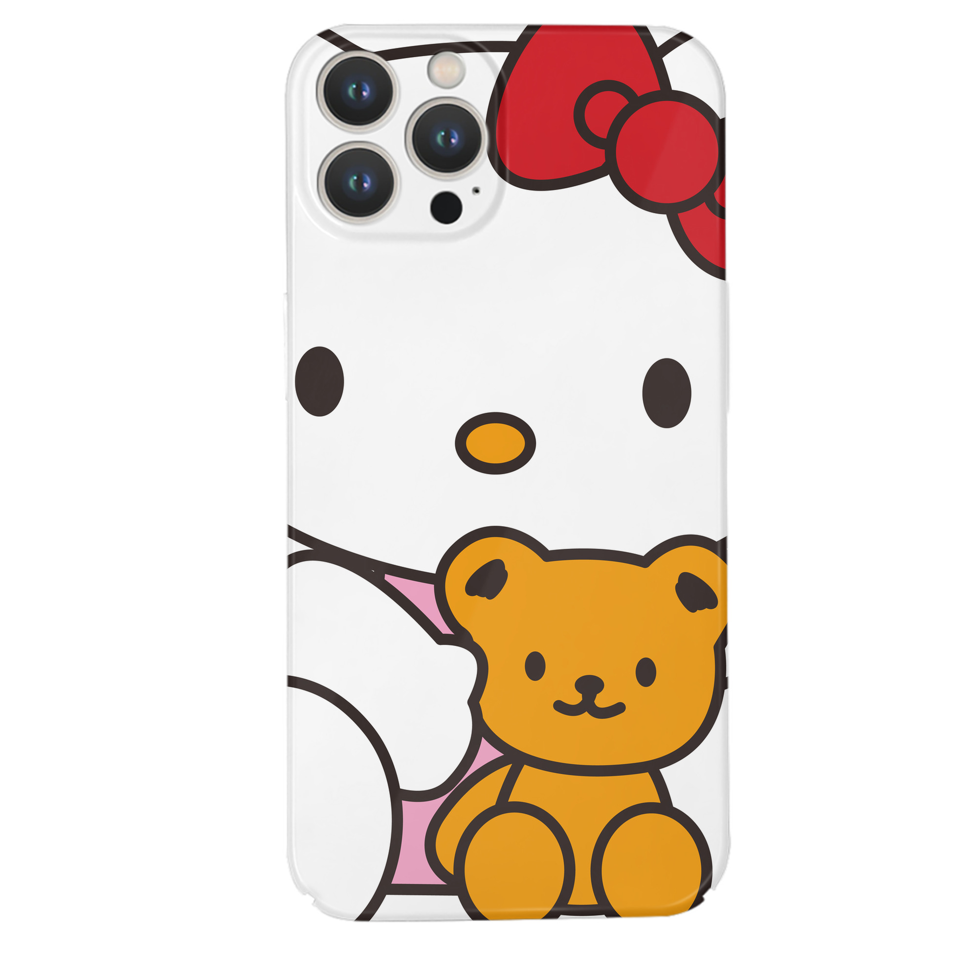 （画像用） Hello Kitty ハローキティ 【iPhone 14シリーズ対応】ハードケース